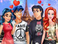 play Princesses Double Date In Paris