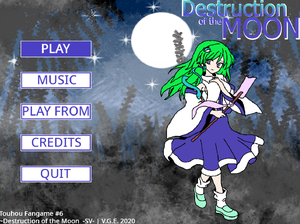 Touhou Fangame ~ The Destruction Of The Moon