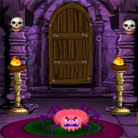 play Games4Escape-Halloween-Fear-Door-Escape