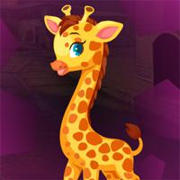 play Games4King Giraffe Cub Escape