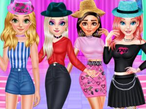 play Princess K Pop Fashion Style