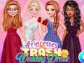 Princesses Trash My Wedding Dress