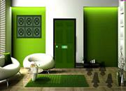 play Green Modern House Escape