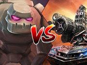 Tank Vs Golems game