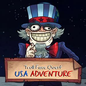 play Trollface Quest: Usa 1