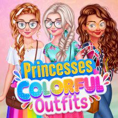 play Princesses Colorful Outfits