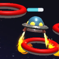 play Ufo Hoop Master 3D