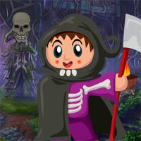 play Games4King-Happy-Halloween-Rescue