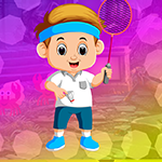 play Badminton Playing Boy Escape