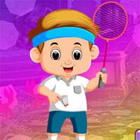 play Badminton Playing Boy Escape