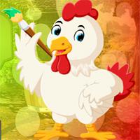 play Games4King Colorist Hen Escape