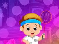 play Badminton Playing Boy Escape