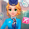 Blonde Princess Cabin Crew Makeover