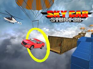 play Sky Car Stunt 3D