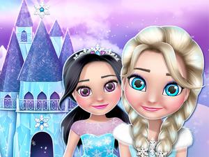 play Ice Princess Doll House