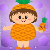 play Games4King Pineapple Girl Escape