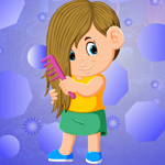 play Pretty Combing Girl Escape