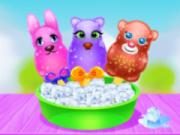 Fluffy Animals Ice Pops Maker game