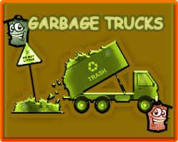 Garbage Trucks - Hidden Trash Can