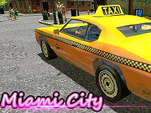 play Miami Taxi Driver 3D