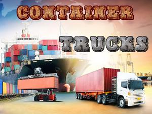 play Container Trucks Jigsaw