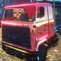 play Simulated Truck Driving