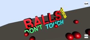 play Don'T Touch Them Balls