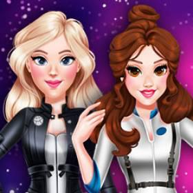 play Princess Girls Trip To Mars - Free Game At Playpink.Com