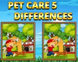 play Pet Care 5 Differences