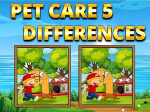 play Pet Care 5 Differences