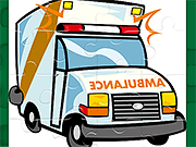 Cartoon Ambulance Puzzle