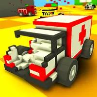 play Blocky Demolition Derby