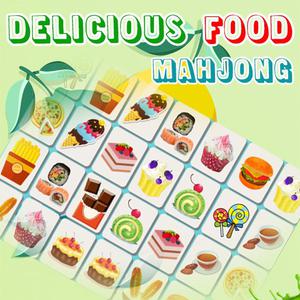 play Delicious Food Mahjong Connect