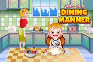 play Baby Hazel Dining Manners