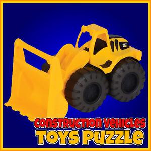 play Construction Vehicles Toys Puzzle