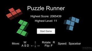 play Puzzle Runner (Prototype)