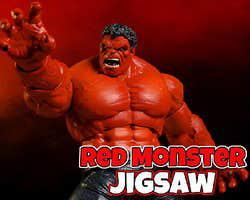 play Red Monster Jigsaw