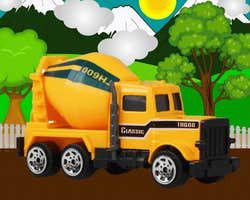 play Construction Vehicles Jigsaw