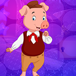 play Cheerful Lady Pig Escape