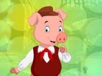 play Cheerful Lady Pig Escape