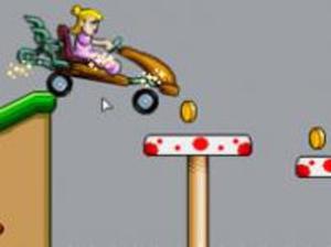 Peach Car Racing