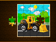play Construction Vehicle Jigsaw