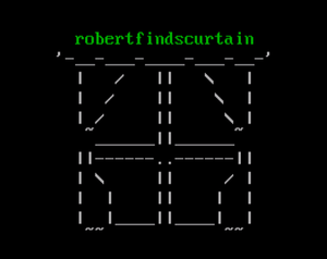 play Robertfindscurtain
