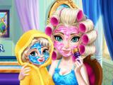 Ice Queen Mommy Real Makeover game