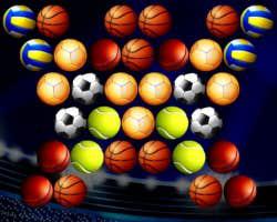 play Bubble Shooter Golden Football