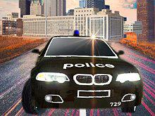 play Police Drift Car
