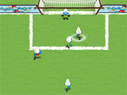 play The Smurfs Football Match
