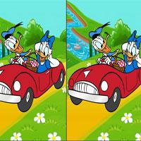 Donald-Duck-Car-Differences