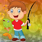 play Gleeful Fishing Boy Escape