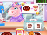 play Unicorns Donuteria